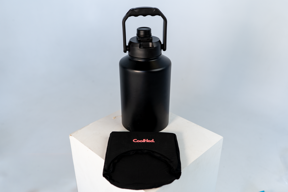 CoolHed Large Cooling Container, black